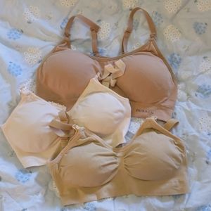 Maternity nursing bras bundle